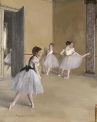 O centro de dança da Opéra de la rue Le Peletier