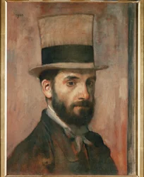 Leon Bonnat, pintor (óleo sobre tela)
