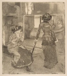 Mary Cassatt no Louvre: A galeria etrusca