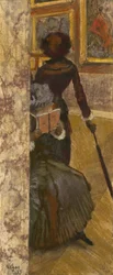 Mary Cassatt no Louvre: Galeria de Pinturas, 1885