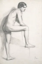 Nude Study, c.1858