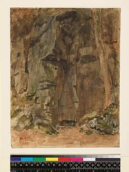 Rochas em Bagnoles-De-L "Orne, antes de 1917