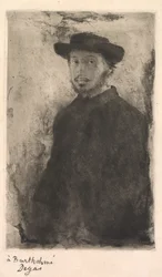 Auto-retrato, 1857.
