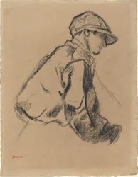Estudo de um jóquei, c.1884