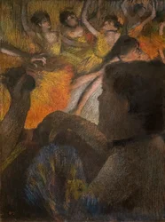 A Loja. 1885. Pastel sobre papel.