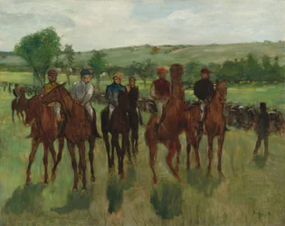 Os Cavaleiros, c. 1885.