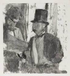 Os dois conhecedores, c.1880