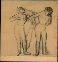 Três bailarinos