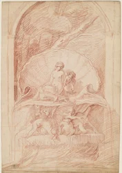 Fonte Rocaille com Vênus, Amorini e Cisnes