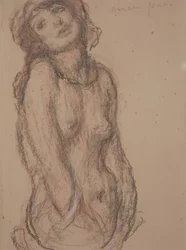Nú (lápis sobre papel)