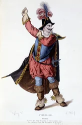 A personagem de Matamore na peça de teatro L