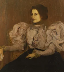 Retrato de Madame Besnard, c.1896 (óleo sobre tela)