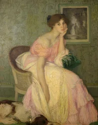 Retrato de uma jovem rapariga