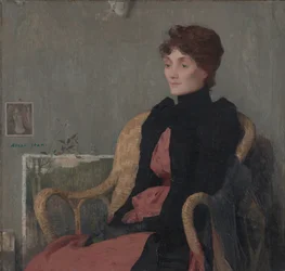 Retrato de uma mulher, c.1891