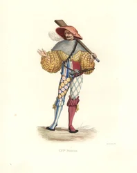Arquebusor alemão do século XVI