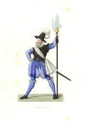 Heinrich Schmid, alabarda suíça
