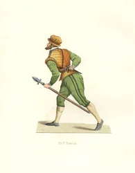 Caçador na época de Carlos IX da França