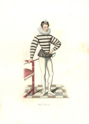 Retrato de Saint-Megrin, França