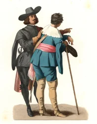 Retrato de dois artistas espanhóis