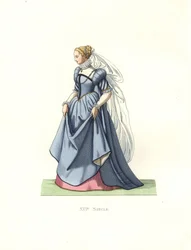 Jovem mulher do século XVI de Ravenna