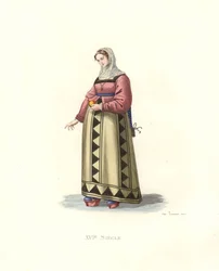 Mulher de Burgos, Espanha