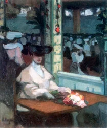 Esperando, Moulin de la Galette, 1905.