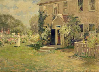 Uma casa de campo de Nova Inglaterra