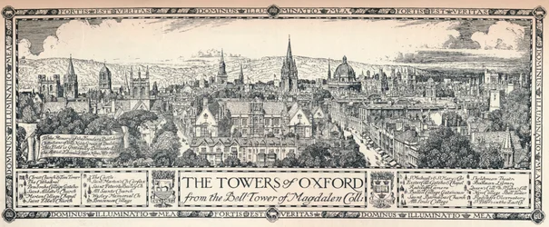 As torres de Oxford, 1905