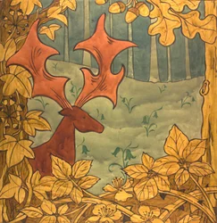 Monarca nº 465, c.1895 (guache sobre papel)
