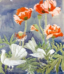 Paz c1920 (guache no papel)