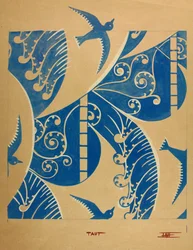 Taut, c.1930 (gouache sobre papel)