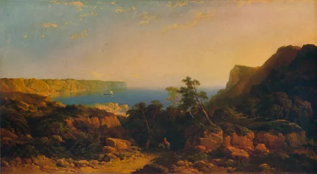 De Mulgrave Woods, perto de Whitby, 1860