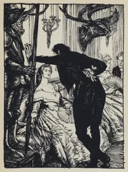 Ilustração para Tennysons Maud
