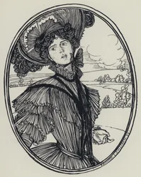 Tennyson, ilustração para um sonho de mulheres justas e outros poemas