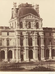 Vista do Louvre, 1855-1857 (foto)