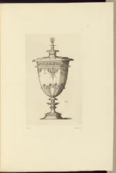 [Desenho para um vaso de Virgil Solis]