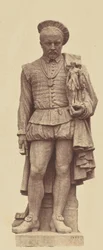 ["Pilon", estátua de Louis Desprez, Decoração do Louvre, Paris].