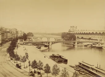 O Sena e a Île de la Cité