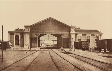 Toulon, Gare Toulon, Estação Ferroviária, 1861 ou posterior.