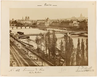 Vista das Tuileries, c.1895-1900 (foto)