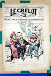 Capa do "Le Grelot", sátira colorida