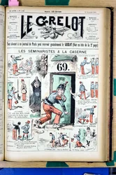 Capa do "Le Grelot", número 1025, Satirique en Couleurs