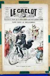 Capa do "Le Grelot", número 1269, Satirique en Colours