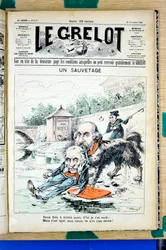 Capa do "Le Grelot", número 1337, Satirique en Couleurs
