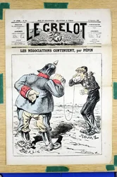 Capa do "Le Grelot", número 388, Satirique en Colours