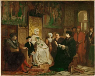 Infância de Carlos V, leitura de Erasmo