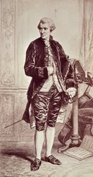 Joseph Hadyn (1732-1809) 1858 (gravura)
