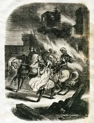 Ilustração para Ivanhoe (gravura)
