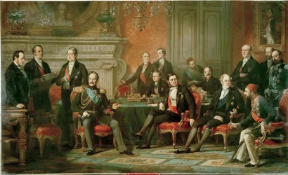 O Congresso de Paris que pôs fim à Guerra da Crimeia