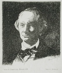 Baudelaire de frente